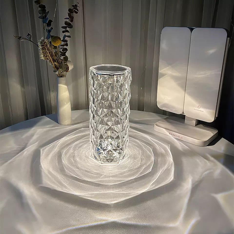 Crystal Table Night RGB Light Lamp