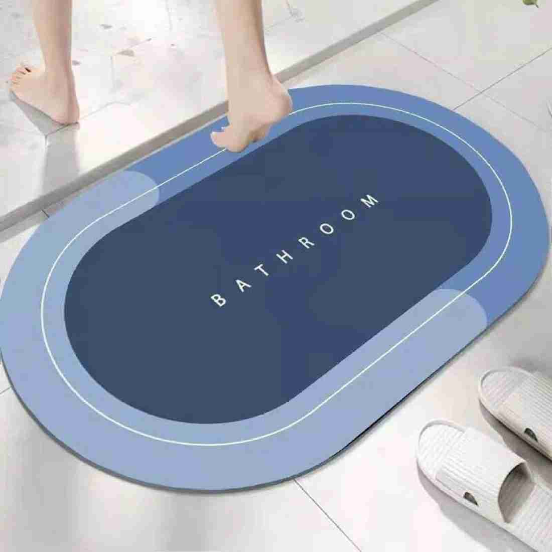 Super Absorbent Non Slip Bath Mat Quick Drying Rug