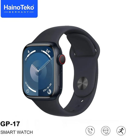 Haino Teko GP17 Smart Watch Combo – Smartwatch, Wireless Earphones, Sunglasses & LED Torch