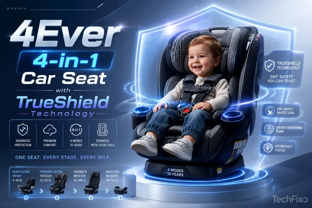 4Ever 4-in-1 Car Seat with TrueShield Technology