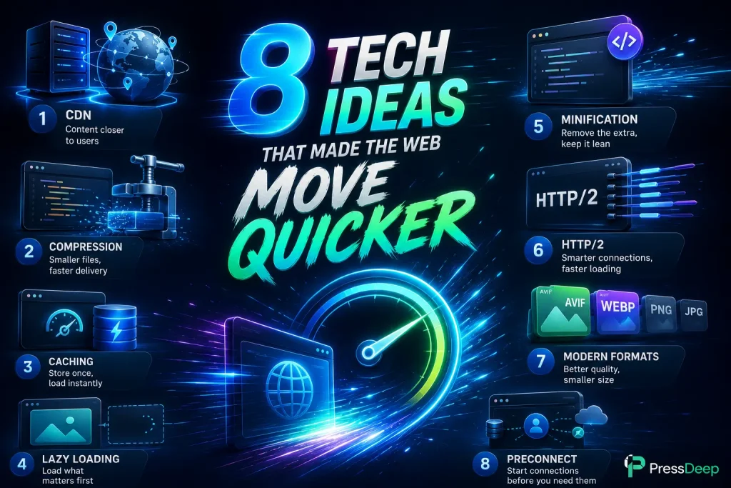 8 Tech Ideas That Made the Web Move Quicker