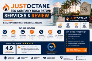 JustOctane SEO Company Boca Raton Services & Review