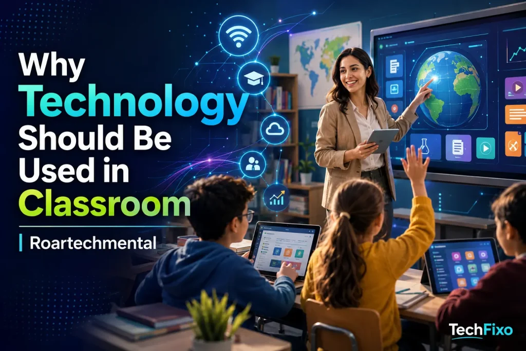 Why Technology Should Be Used in Classroom Roartechmental